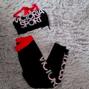 Victoria Secret Sport leggings and bra